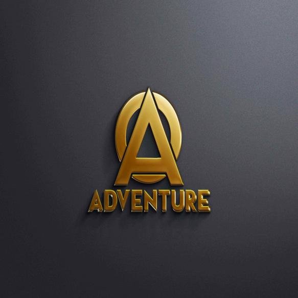 3d Golden Logo Mockup