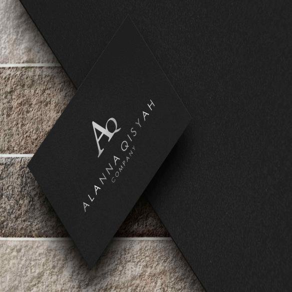 3d Logo Mockup Black Paper