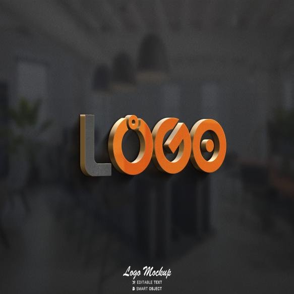 3d Logo Mockup Psd (1)