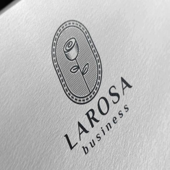 Close Up Soft Paper Logo Mockup
