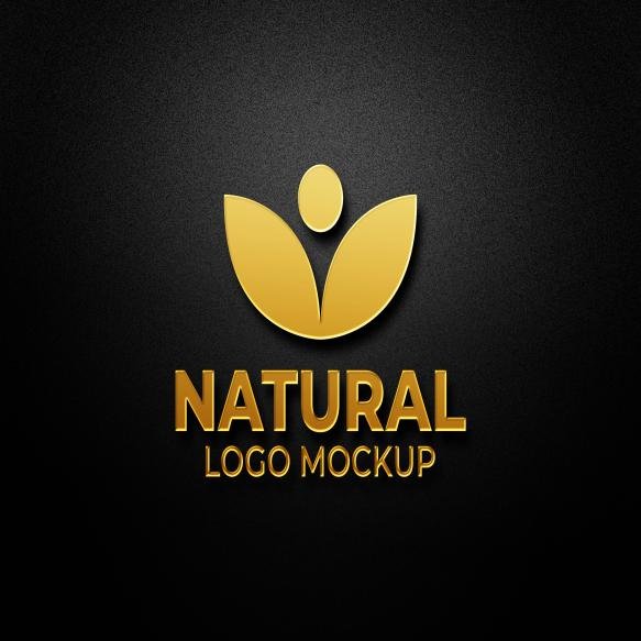 Golden Logo Mockup (1)