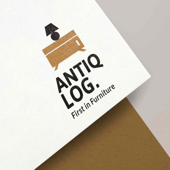 Logo Mockup Psd Paper Realistic Modern Design