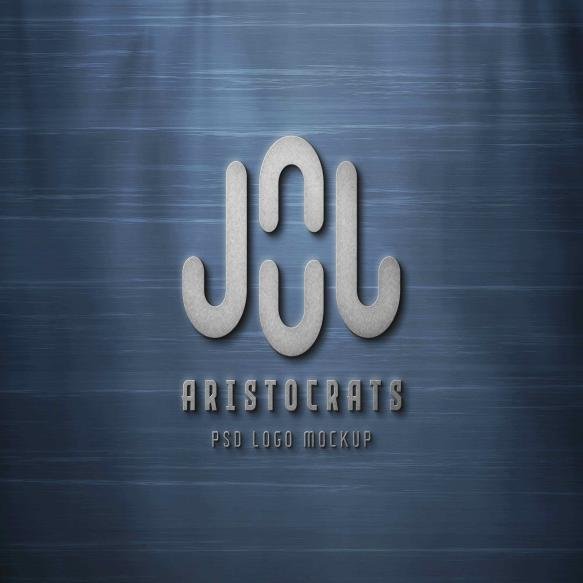 Logo Mockup With 3d Effect