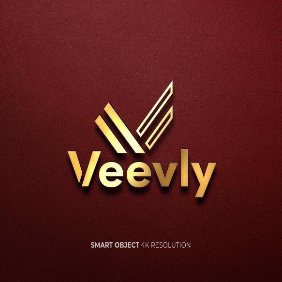 Luxury 3d Logo Mock Up Gold Effect