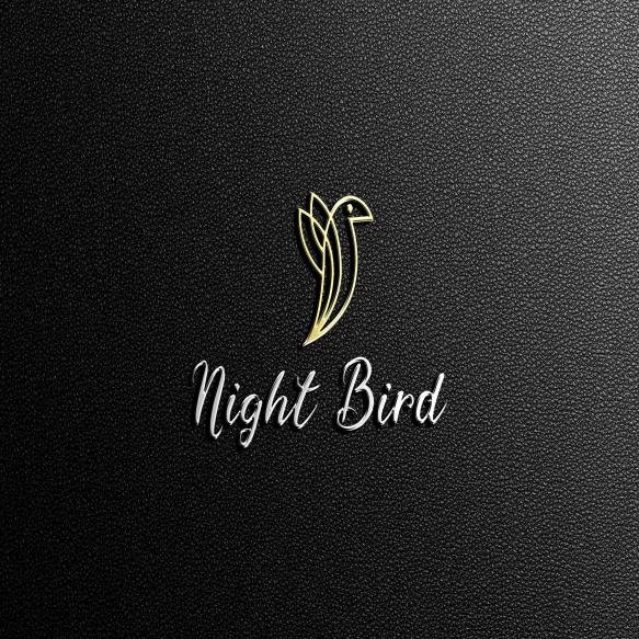 Metal Logo Mockup Black Leather