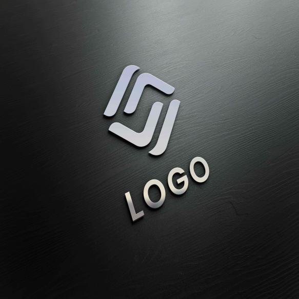 Psd Embossed Logo Mockup