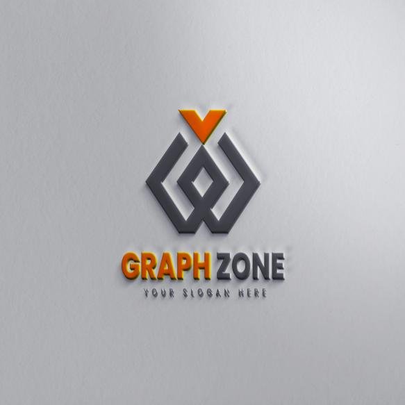 Realistic 3d Logo Mockup (3)