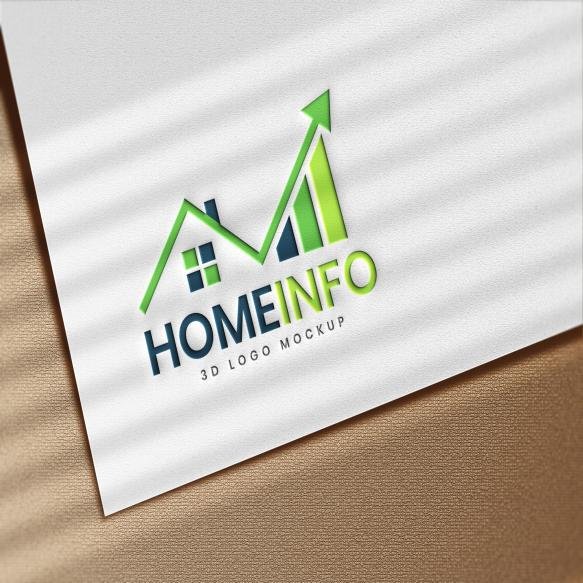 Realistic Embossed Paper Logo Mockup (1)