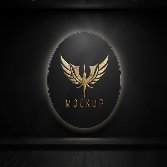 Realistic Logo Mockup (2)