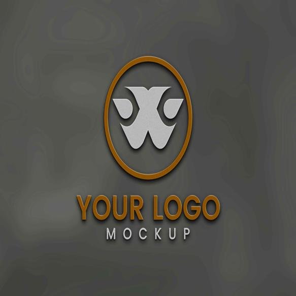 Realistic Logo Mockup