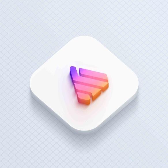 3d Logo Icon App Mockup