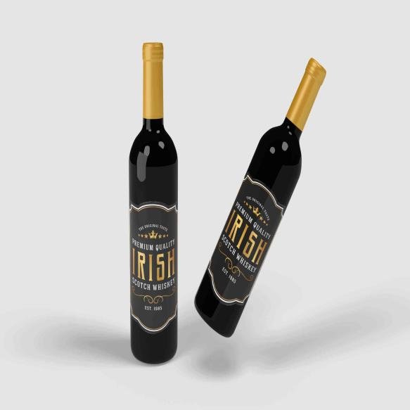 Wine Bottle Product Mockups