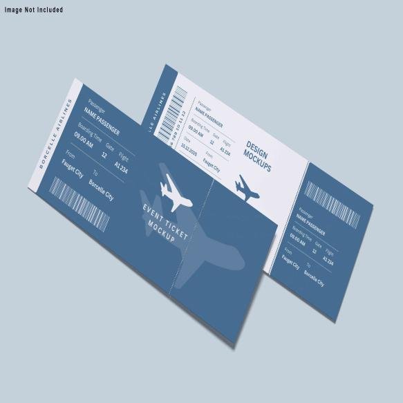 Event Ticket Mockup
