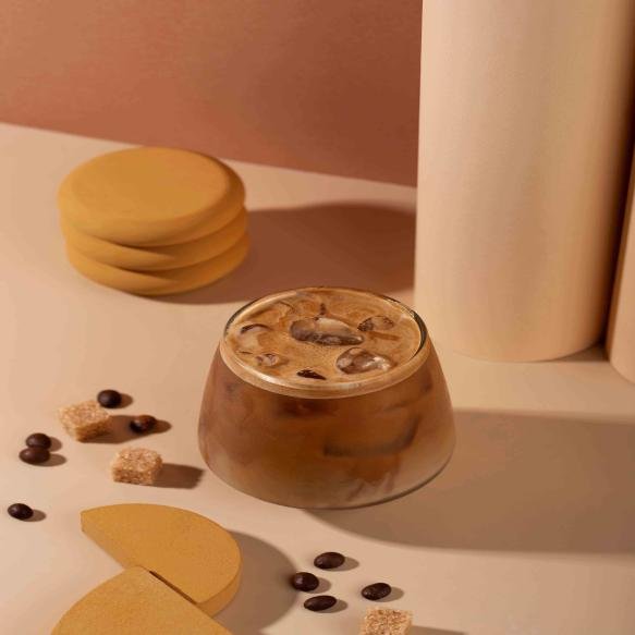 Still Life Iced Coffee Mockup