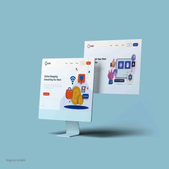 Minimalist Desktop Mockupminimalist Desktop Mockup