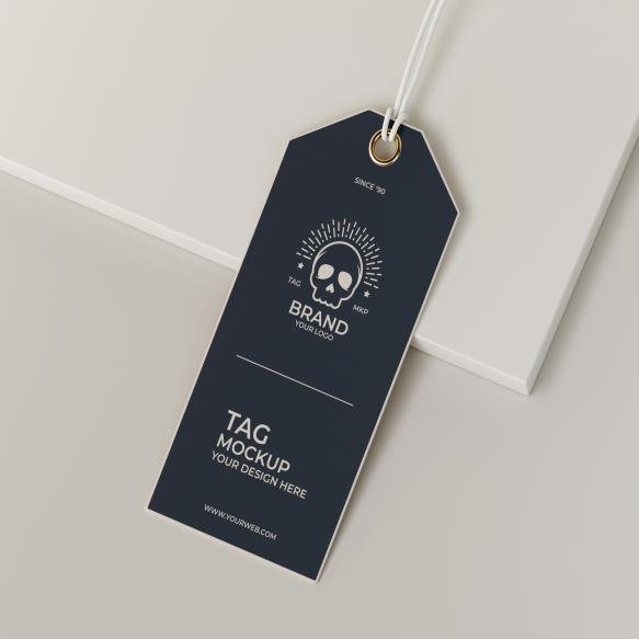 Close Up Realistic Tag Mockup (1)