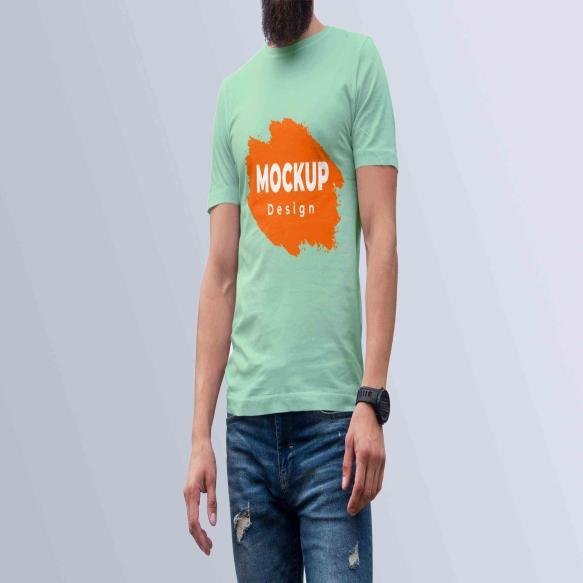 Easy Editable T Shirt Mockup