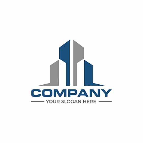 Building Apartment Logo Template Vector Illustration
