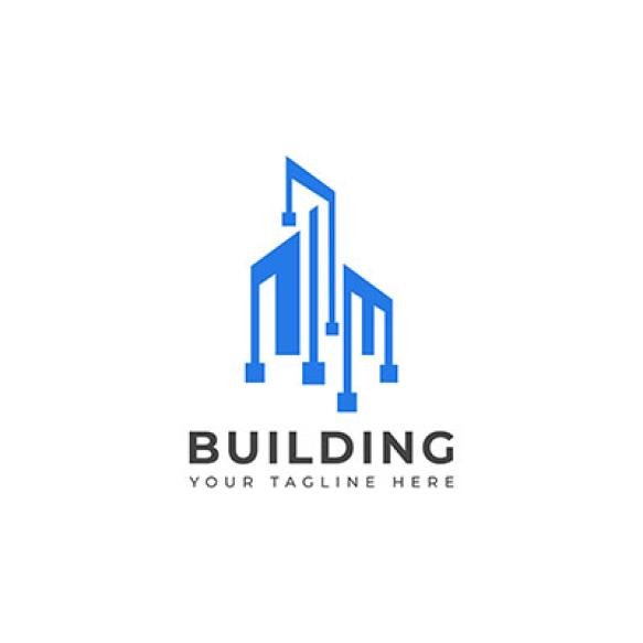 Creative Tech Building Logo Design