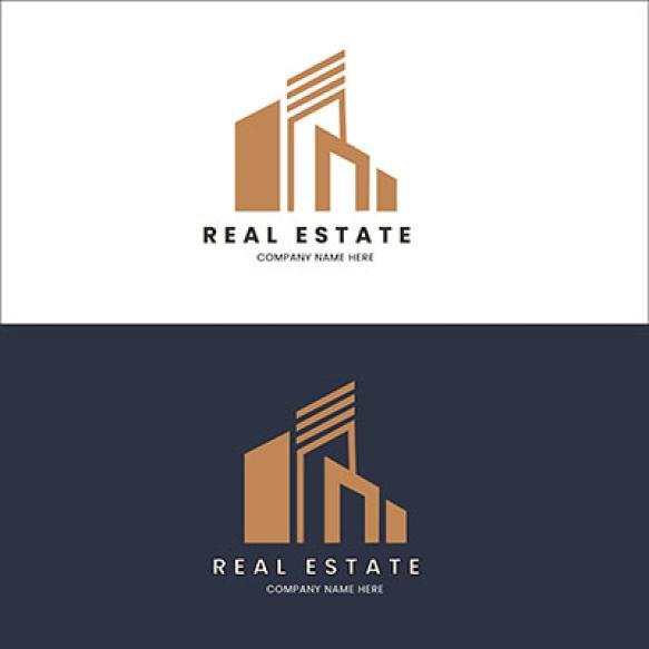 Modern Real Estate Logo Design Template