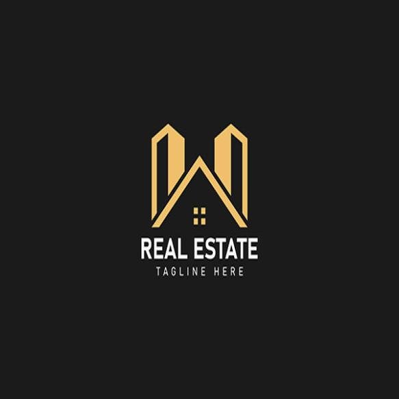Building Real Estate Logo Vector