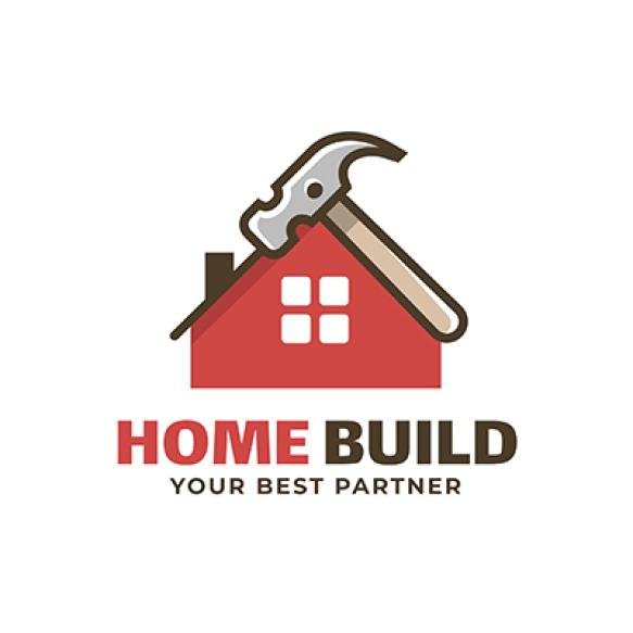 Hand Drawn Construction Company Logo Design