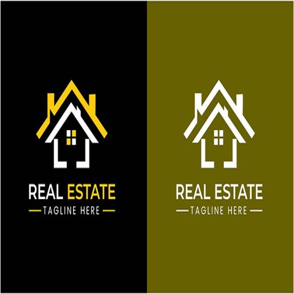 Home Icon House Symbol Building Logo Realestate With Bird Leaf Building Vector Illustration Des
