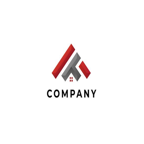 Letter T Incorporated With House Logo