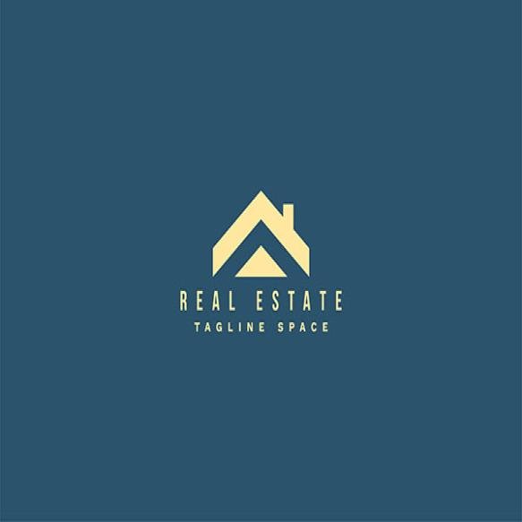 Real Estate House Property Logo Template