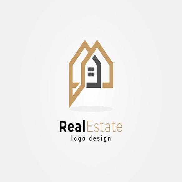 Real Estate Logo Building Chat Bubble Combination Suitable Architecture Building Apps Logo