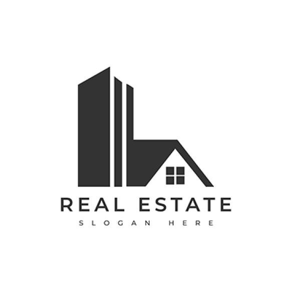 Real Estate Logo House Logo Building Logo Icon Set Design Template Vector Illustration (1)
