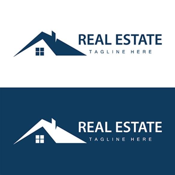 Simple Real Estate Logo Architecture Vector House Building Logo Design Building Template