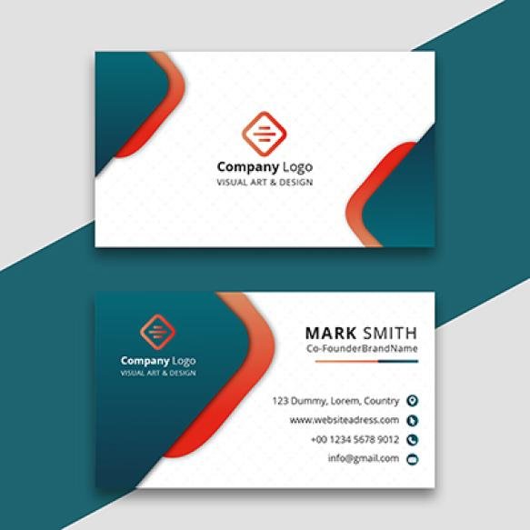 Business Card Camper Logo