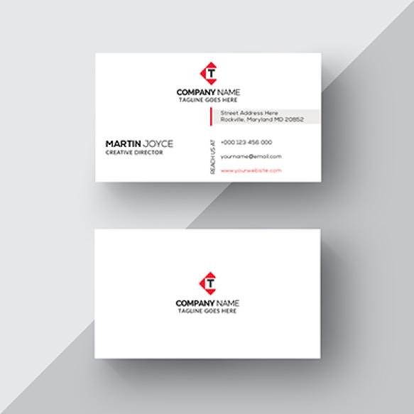 Classic Minimalist Business Card Template
