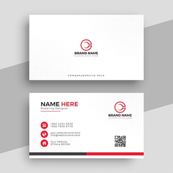 Company Business Card Template (1)