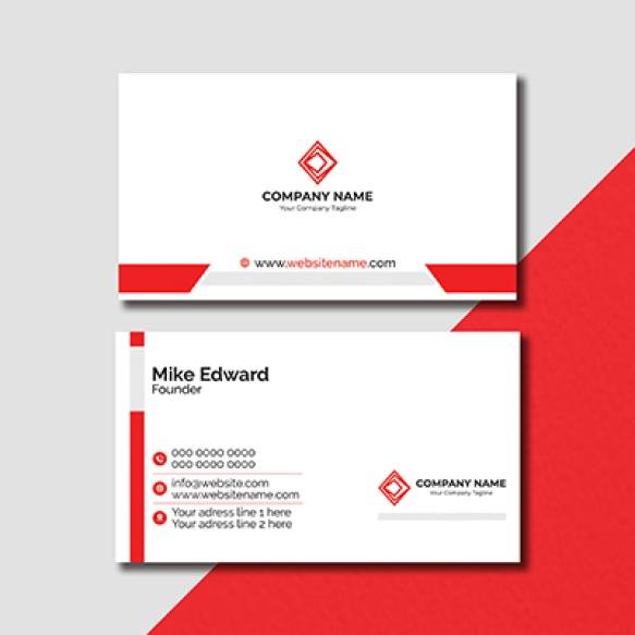 Corporate Business Card Design Template (1)