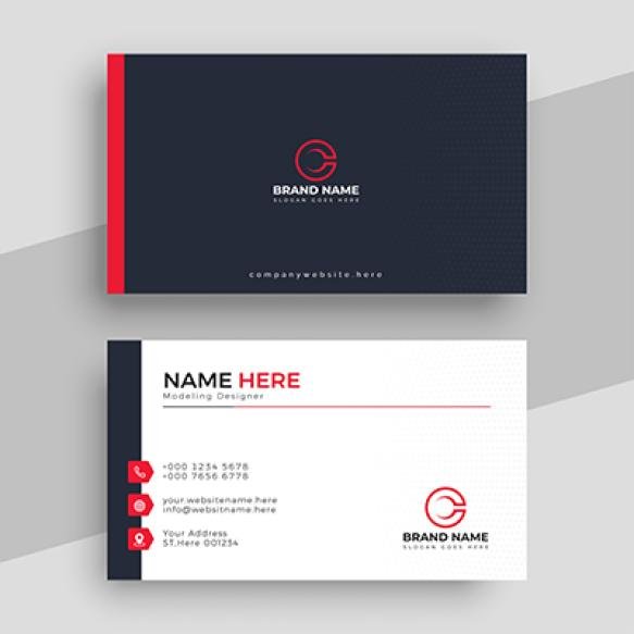 Corporate Business Card Template (1)