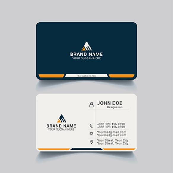 Corporate Business Card Template Modern Business Card