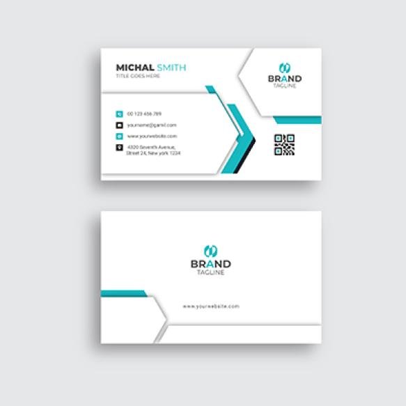 Corporate Modern Business Card Design Template
