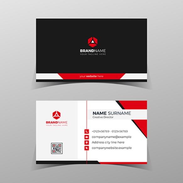 Creative Clean Vector Business Card Template