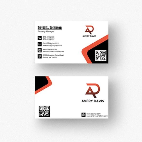Creative Modern Professional Business Card Template Design