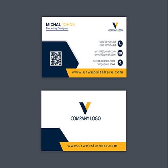 Elegant Minimal Corporate Business Card Template
