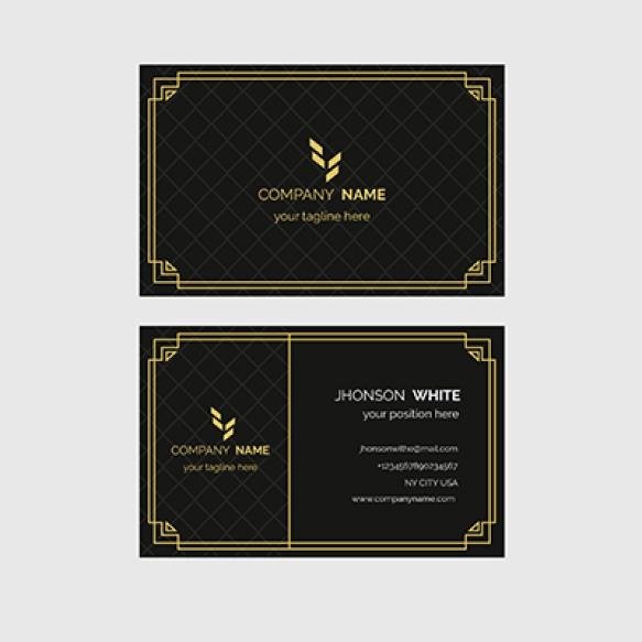 Luxury Business Card Template (1)