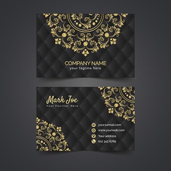 Luxury Business Card Template 1