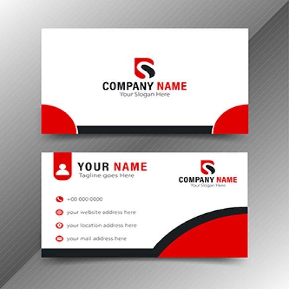 Modern Business Card Creative Clean Doublesided Business Card Template