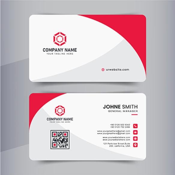 Modern Business Card Design Editable Template (1)