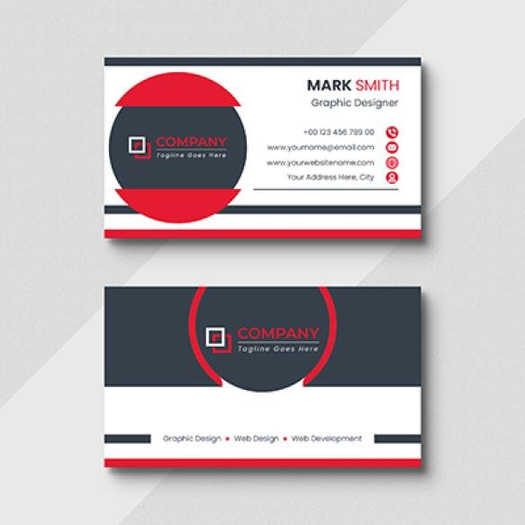 Modern Business Card Visiting Card Design Professional Style