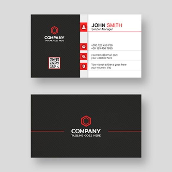 Modern Clean Professional Business Card Design Template