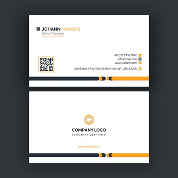 Modern Clean Professional Business Card Template (3)