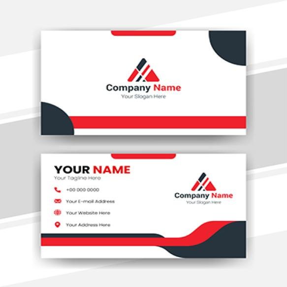 Modern Professional Business Card Business Card Design Clean Style Modern Business Card Template